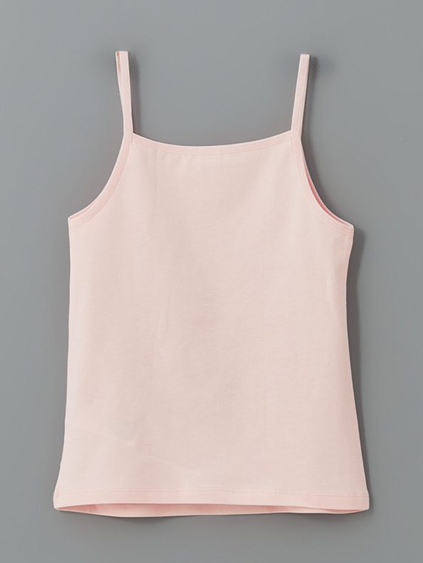 Square Neck Girls' Tank Top Set