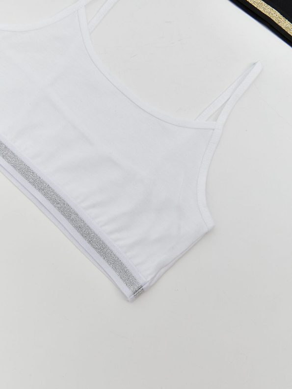 Girls' Sleeveless Crop Top