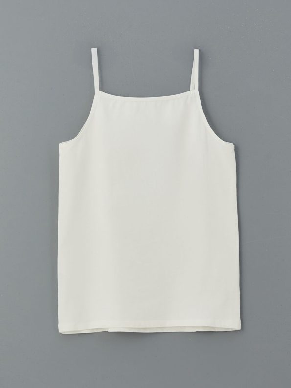 Square Neck Floral Girls' Tank Top Set