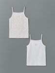 Square Neck Girls' Tank Top Set