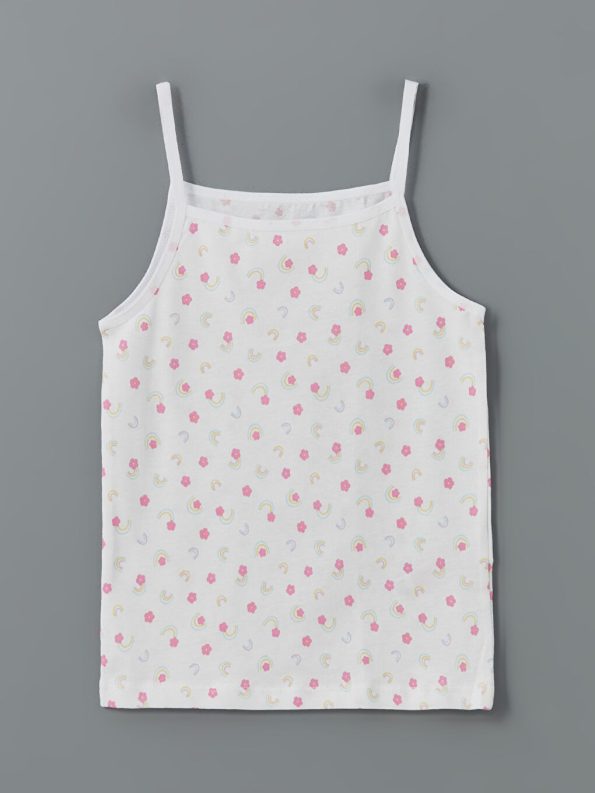 Square Neck Girls' Tank Top Set