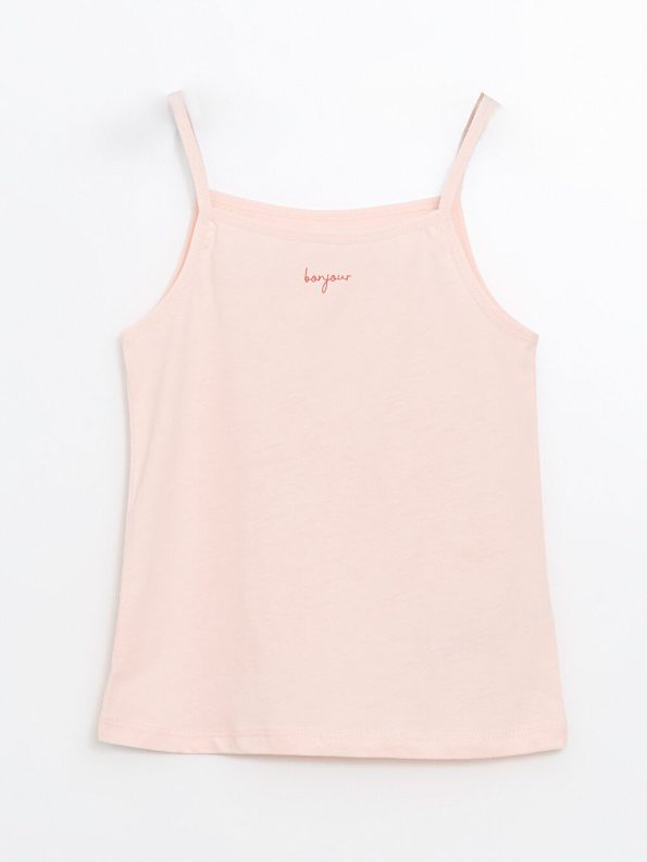 Square Neck Girl's Tank Top Set of 2