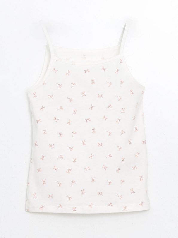 Square Neck Girl's Tank Top Set of 2
