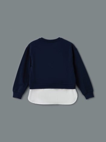 Girls' Bicycle Neck T-Shirt
