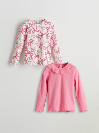 Girls' long-sleeved blouse 2. pice