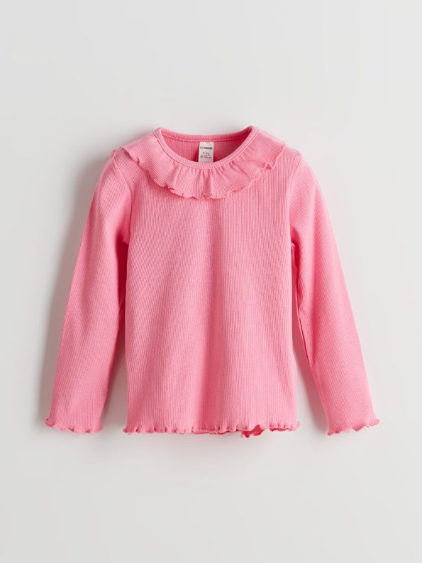 Girls' long-sleeved blouse 2. pice