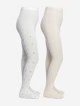 Basic Girls' Tights 2-Pack