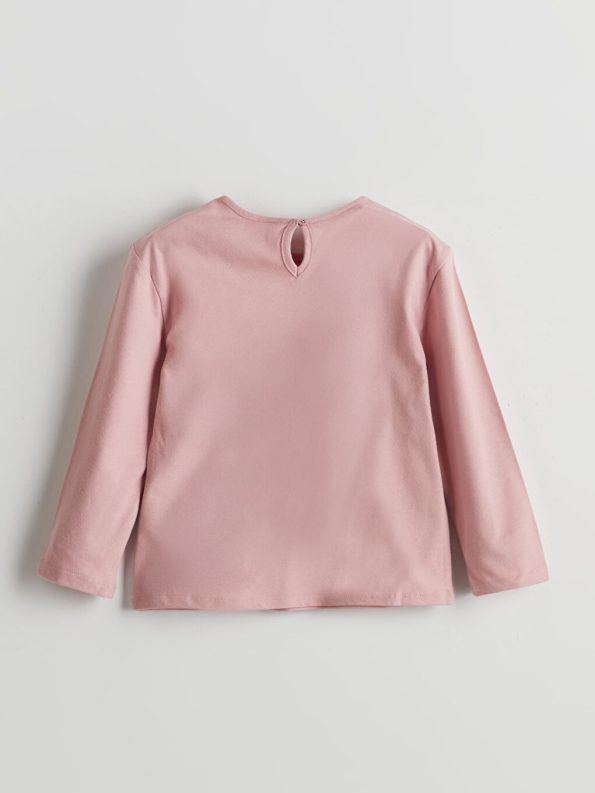 Girls' long-sleeved blouse