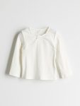 Girls' long-sleeved blouse