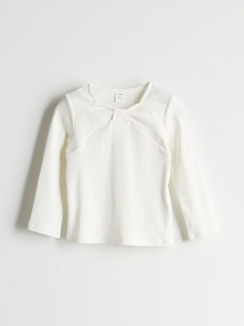 Girls' long-sleeved blouse