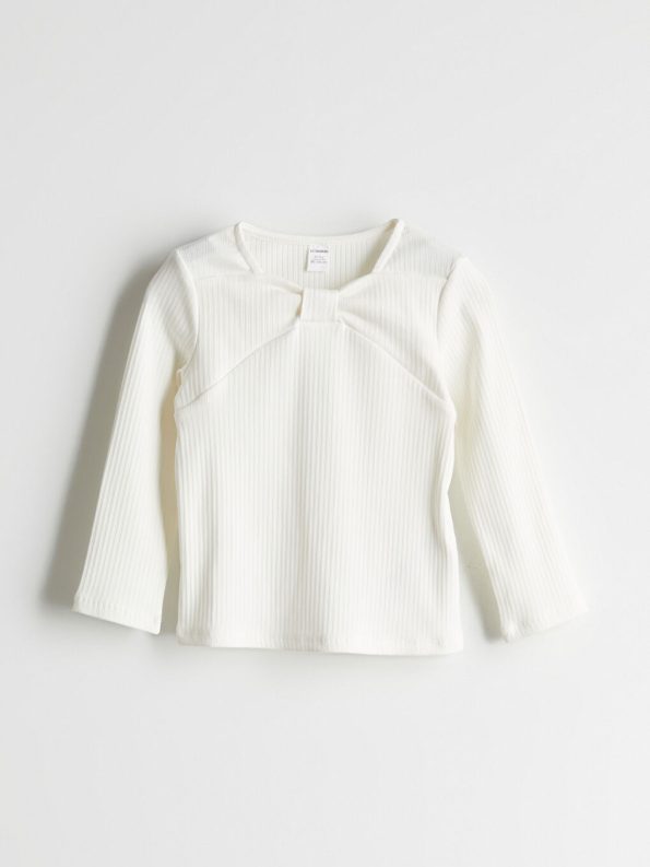 Girls' long-sleeved blouse