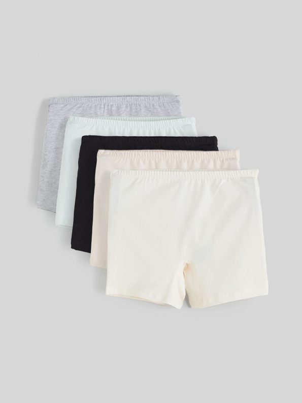 Basic Girls' Boxer Briefs Set