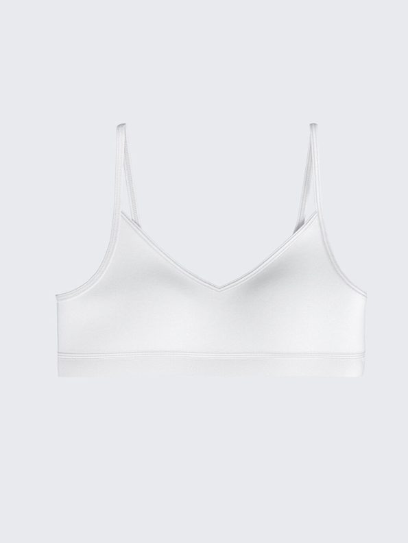 Basic Girls' T-Shirt with Crew Neck