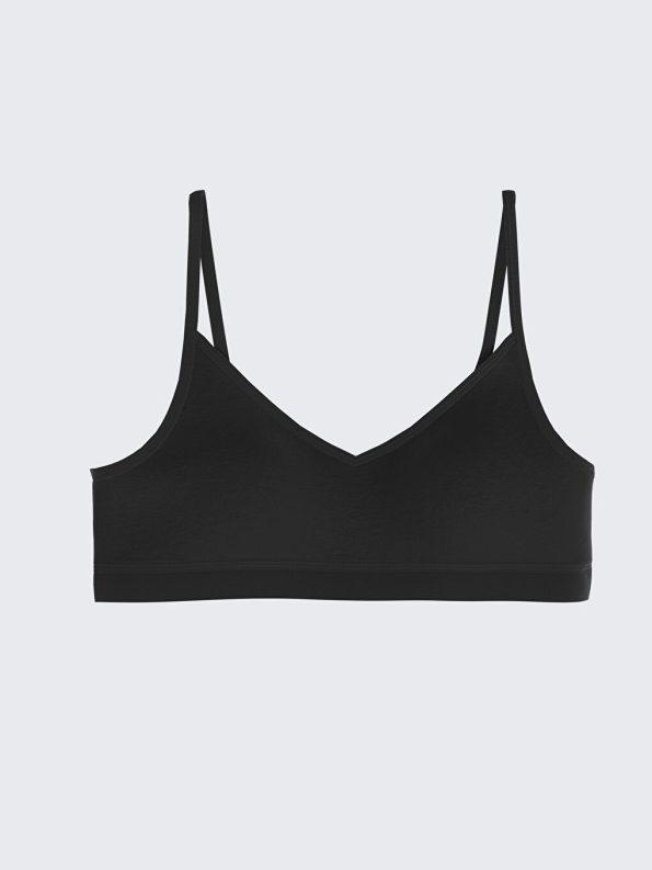 Basic Girls' T-Shirt with Crew Neck