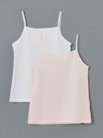 Girls' Bicycle Neck Tank Top Set