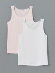 Square Neck Girls' Tank Top Set