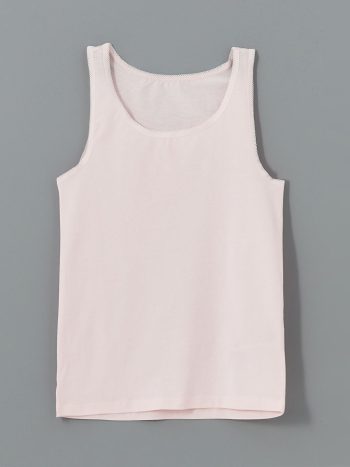Square Neck Girls' Tank Top Set
