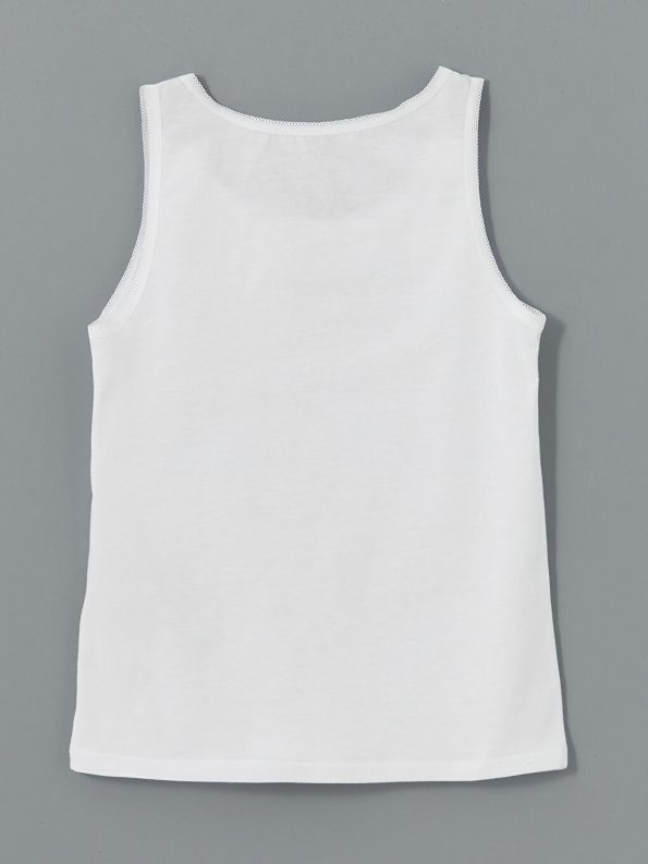 Square Neck Girls' Tank Top Set