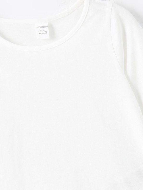 Girls' long-sleeved blouse