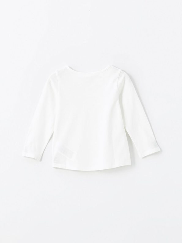 Girls' long-sleeved blouse