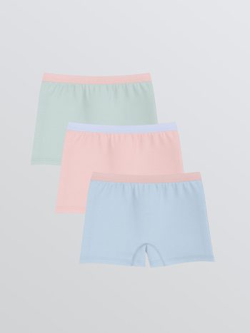 Printed Girls' Boxer Shorts