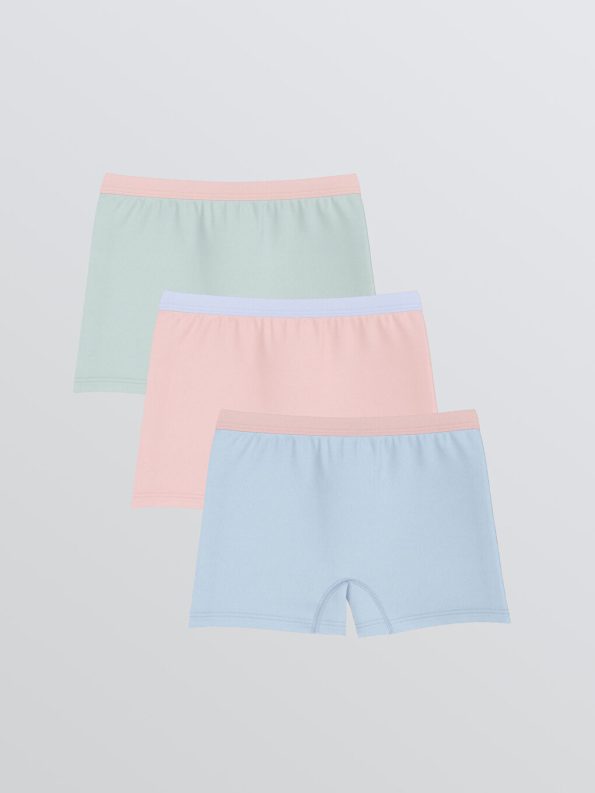 Printed Girls' Boxer Shorts