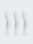 Patterned Girl's Thin Tights 2-Pack