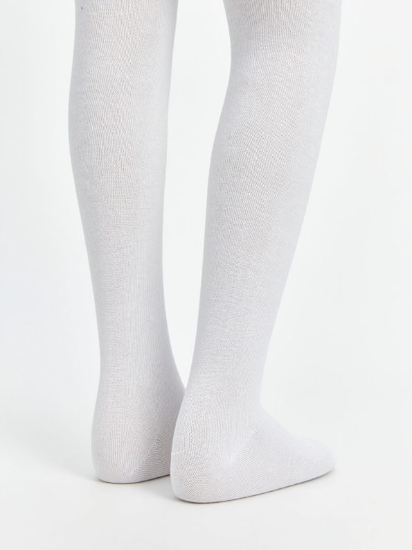 Patterned Girl's Thin Tights 2-Pack