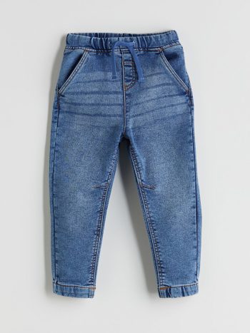 LCW Kids Indigo Boys' Elastic Waist Jeans