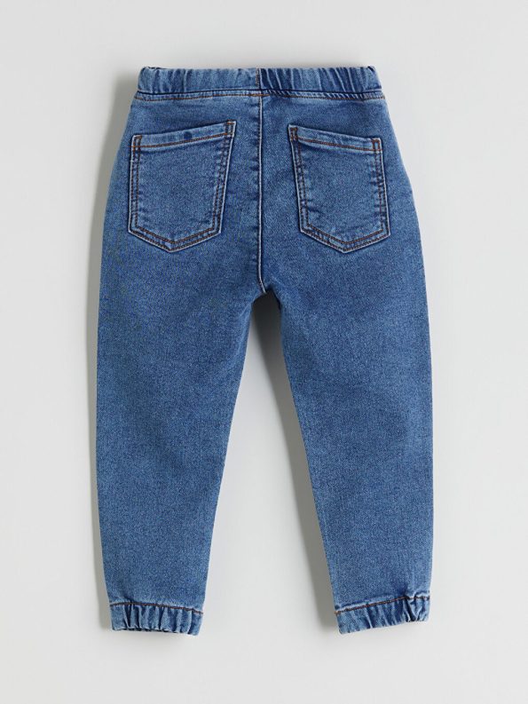 LCW Kids Indigo Boys' Elastic Waist Jeans