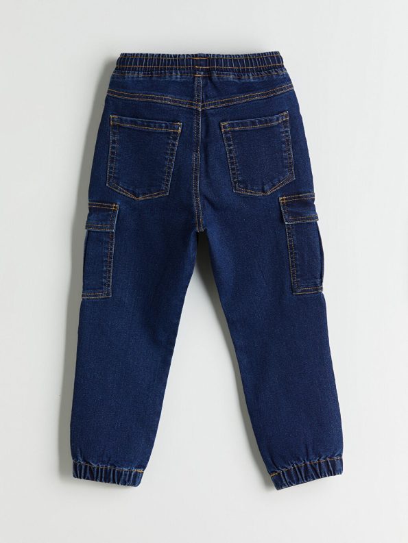 LCW Kids Indigo Boys' Elastic Waist Jogger Jeans