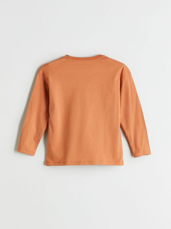 LCW Kids Orange Crew Neck Boys T-Shirt Set of 3