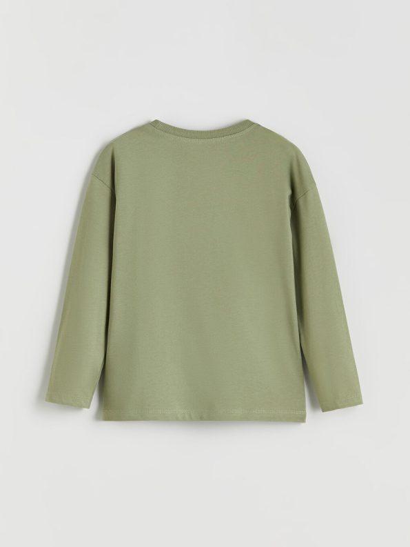 LCW Kids Green Crew Neck Boys T-Shirt Set