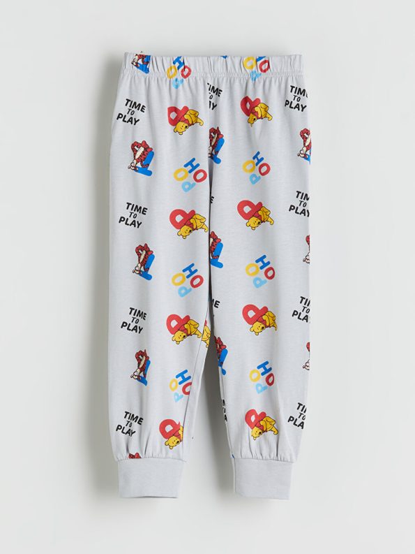 Boys' Long Sleeve Crew Neck Sweatshirt with Atatürk Print