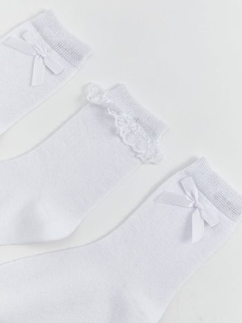 Girls' Tights 3-Pack