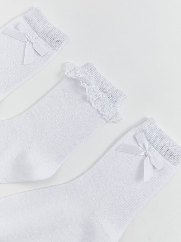 Girls' Tights 3-Pack