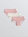 Printed Girl's Underwear Set of 3