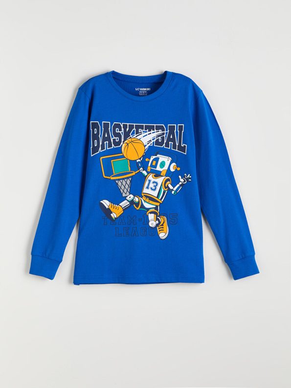 LCW DREAM Blue Printed Boys Pajama Set