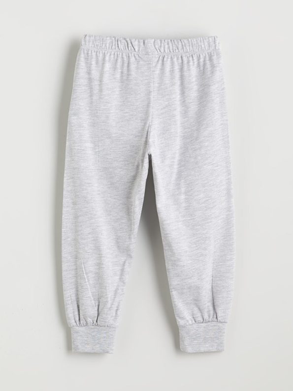 LCW Kids Gray Elastic Waist Boys Pajama Bottoms 2-Pack