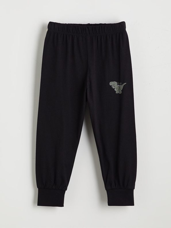 LCW Kids Gray Elastic Waist Boys Pajama Bottoms 2-Pack