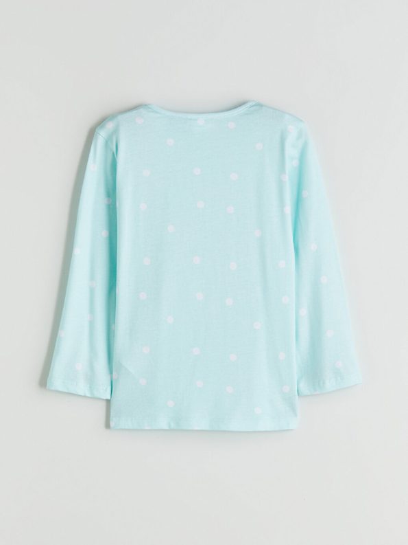 LCW Kids Blue Elsa Print Girls Pajama Set