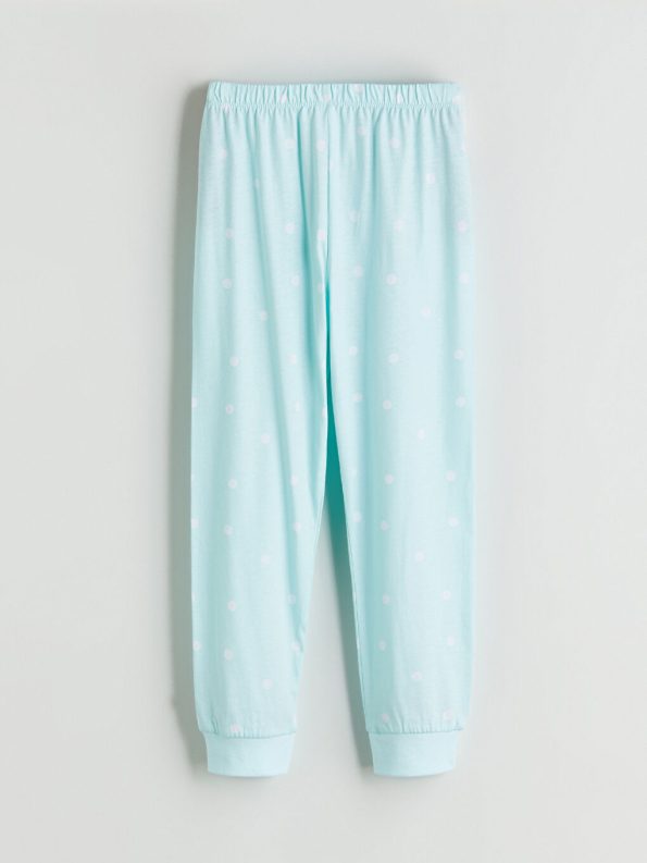 LCW Kids Blue Elsa Print Girls Pajama Set
