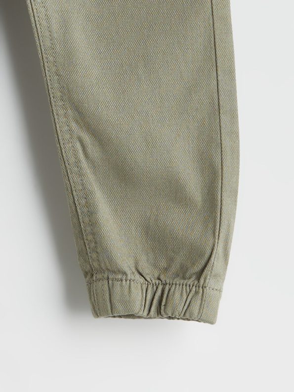LCW Kids Green Elastic Waist Boys Jogger Pants