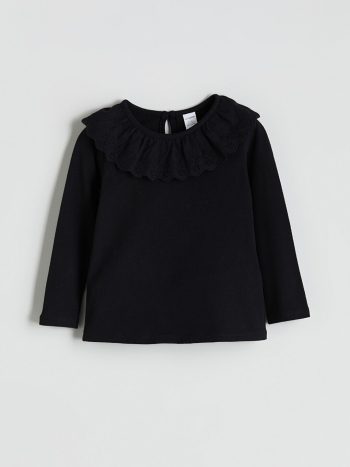 Girls' long-sleeved blouse