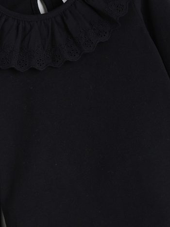 Girls' long-sleeved blouse