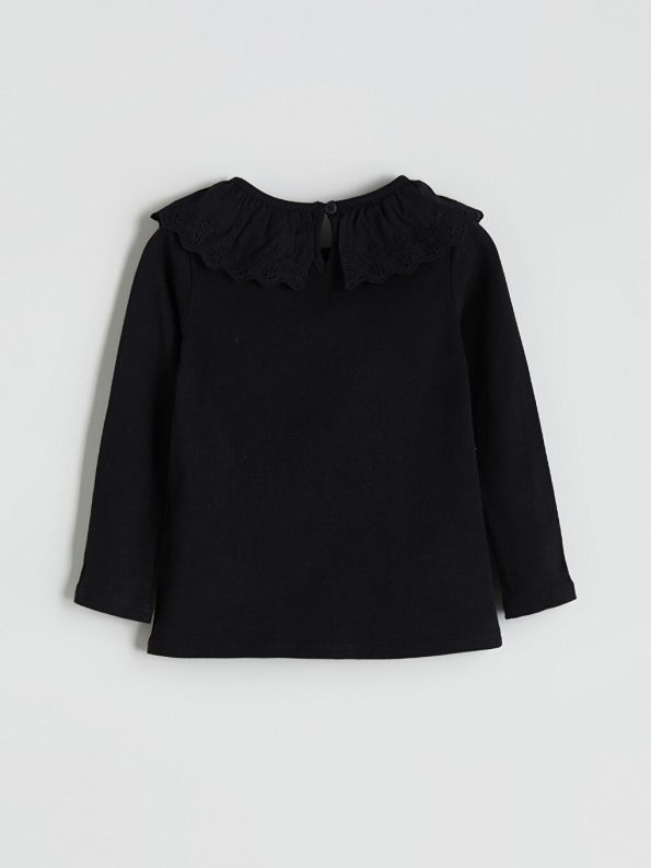 Girls' long-sleeved blouse