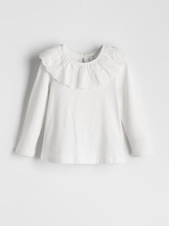 Girls' long-sleeved blouse