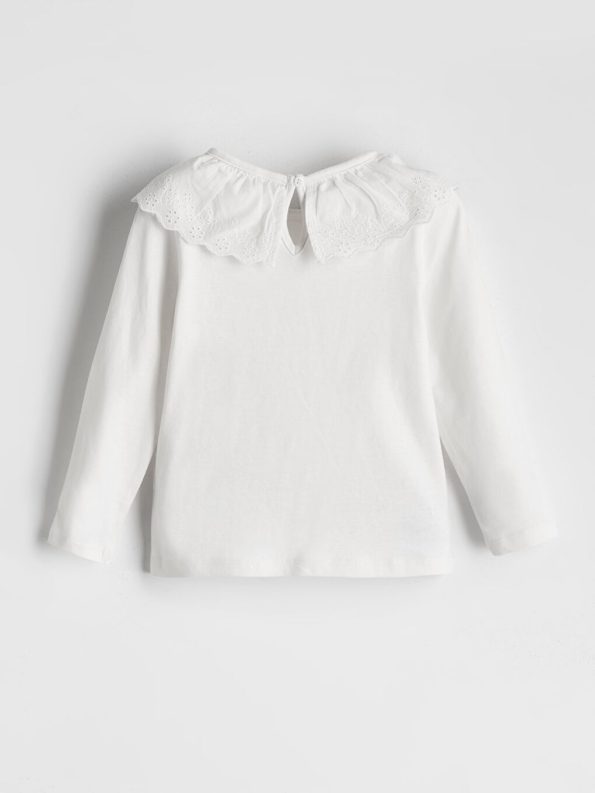 Girls' long-sleeved blouse