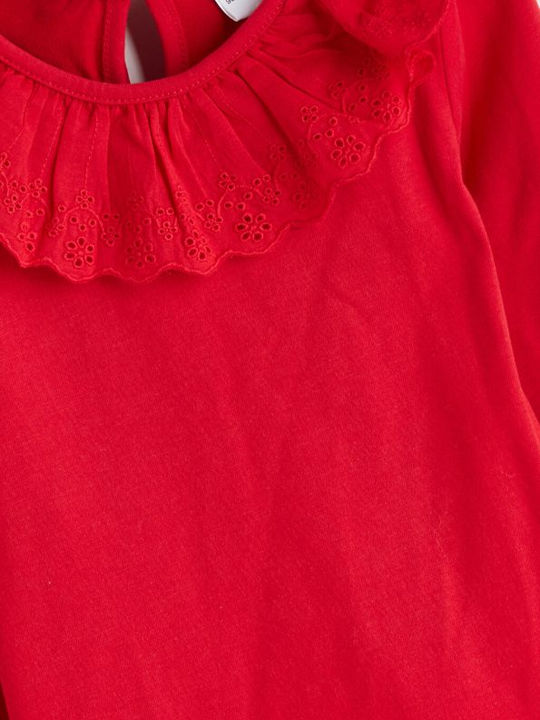 Girls' long-sleeved blouse