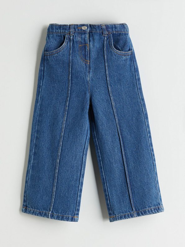LCW Kids Indigo Adjustable Waist Girls Jeans
